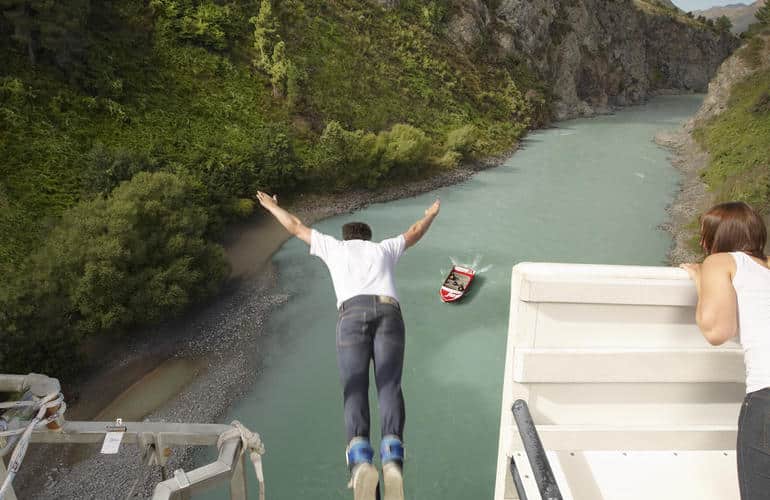 Bungee Jumping in Nuova Zelanda: 7 salti unici