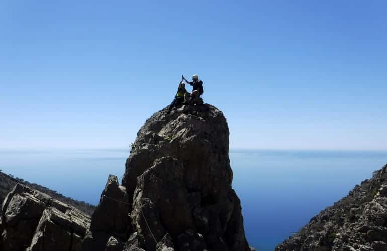 via ferrata greca