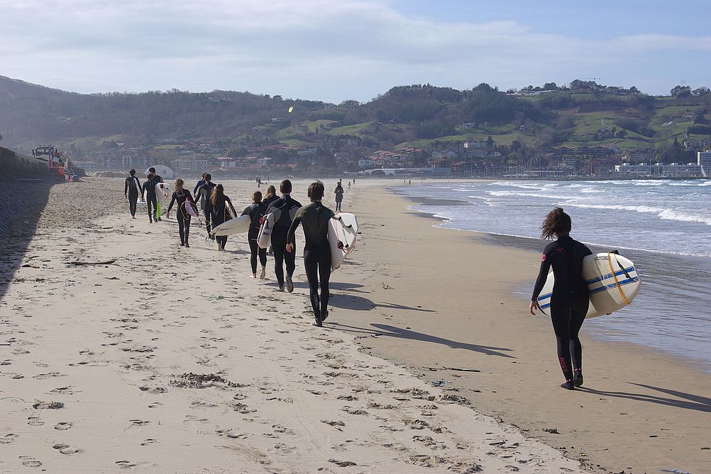 Hendaye Surfing Paesi Baschi Francia miglior spot