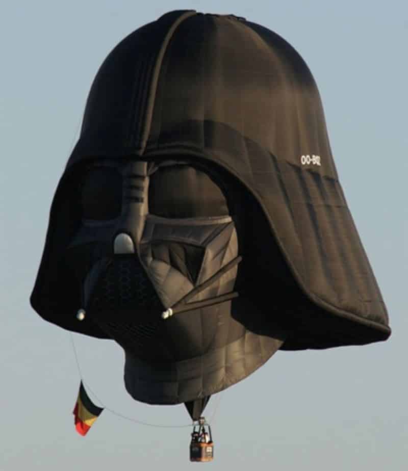 mongolfiera di darth vadar