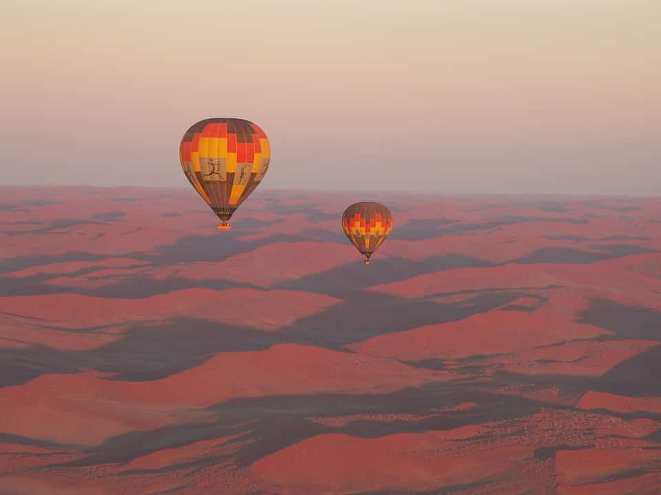 I migliori posti al mondo per un giro in mongolfiera