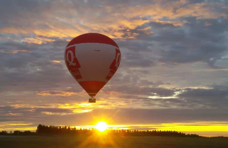 Mongolfiera Annecy Francia