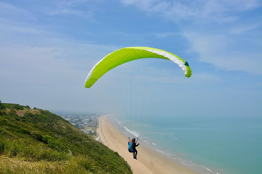 Parapendio a Auckland, Nuova Zelanda