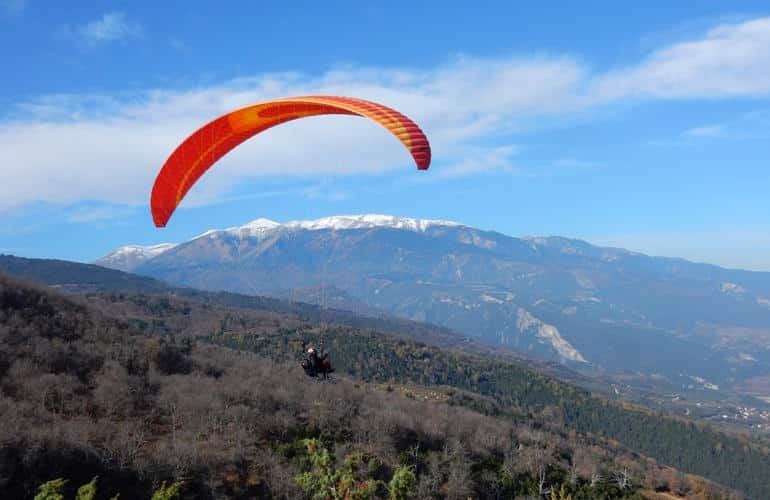 Parapendio Grecia