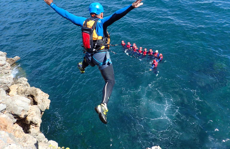 coasteering a Lisbona Portogallo