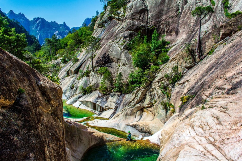 Canyon di Purcaraccia in Corsica