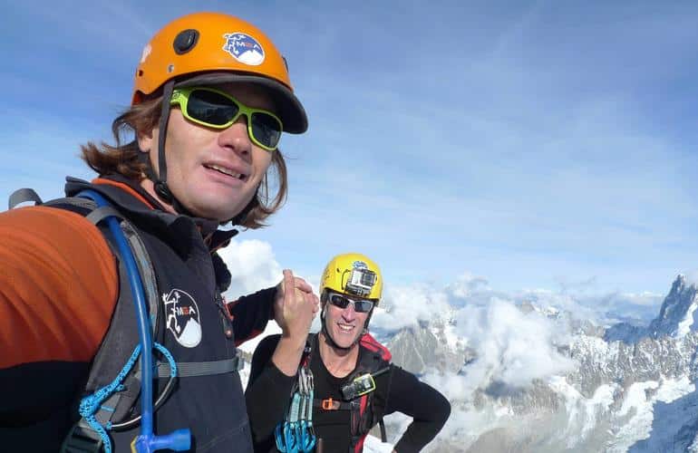 Iniziazione all'alpinismo invernale a Chamonix