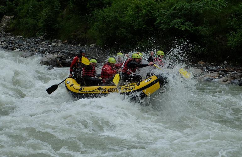 Rafting sul fiume Salzach