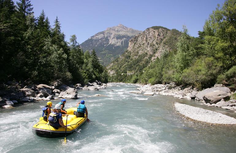 Rafting sul fiume Ubaye