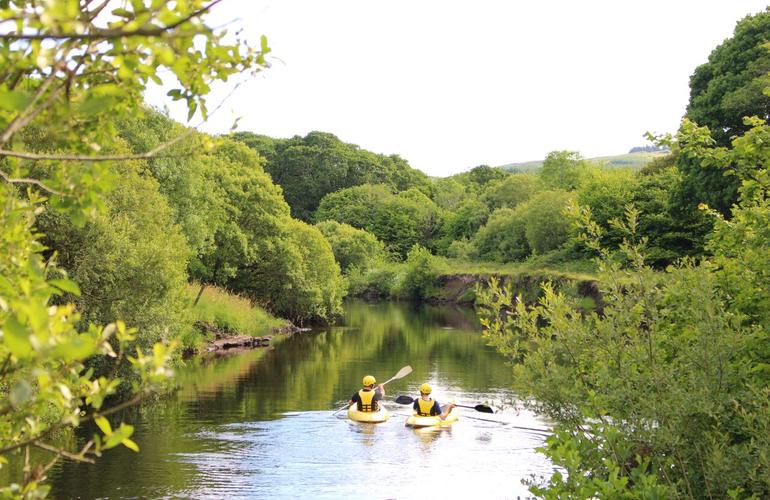 Kayak sul fiume Blackwater a Killarney, Irlanda