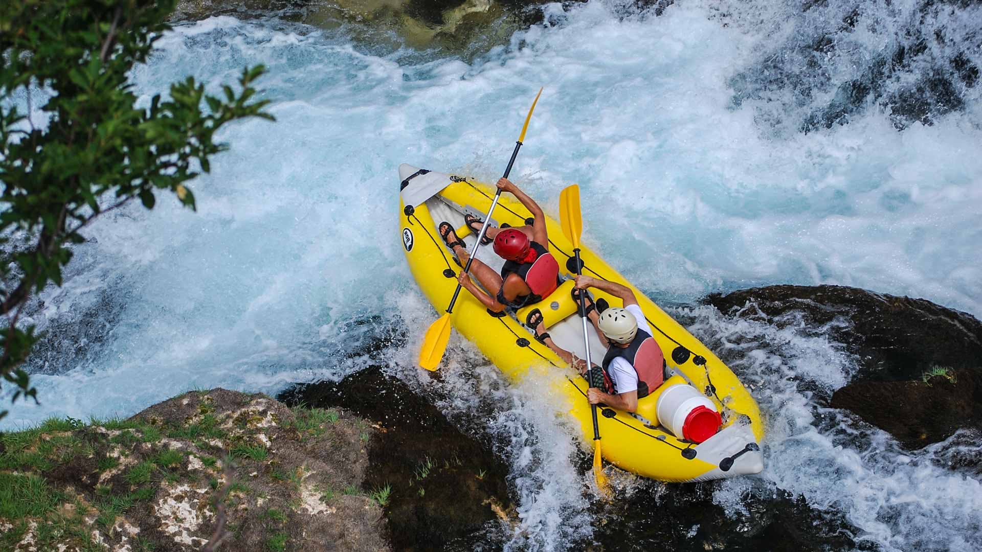 Una rapida sul fiume Zrmanja. Foto: Much Better Adventures.