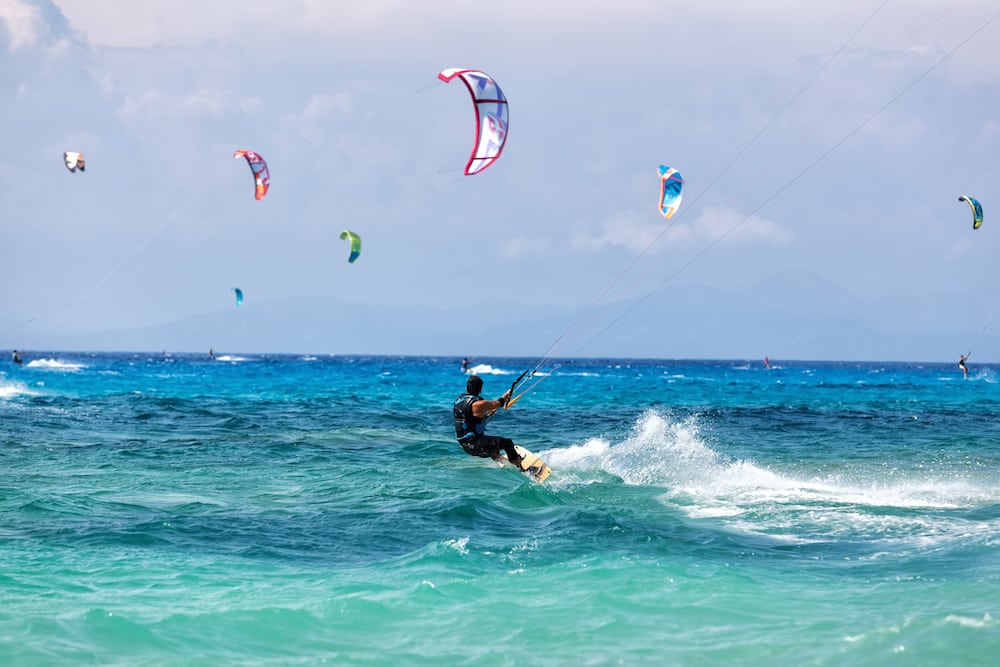 Kitesurf a Kos, Grecia