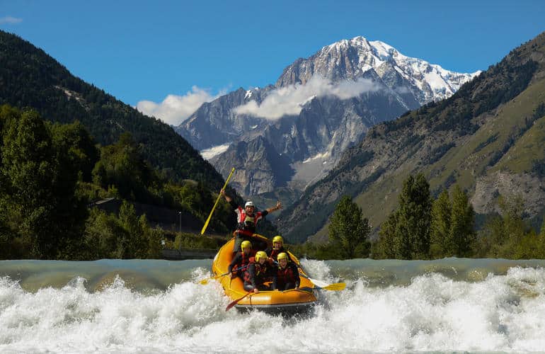 I 6 migliori fiumi per il rafting nelle Alpi