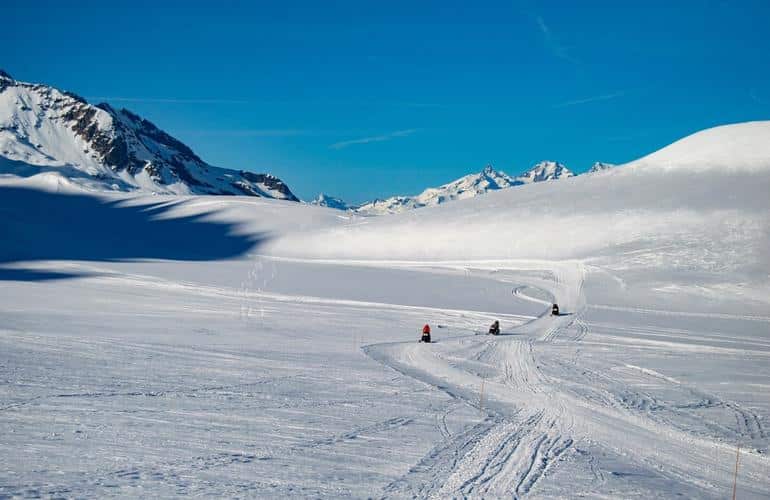 Motoslitta a Tignes nella nostra lista di tutto ciò che riguarda la motoslitta