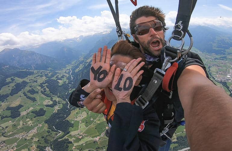 Paracadutismo in tandem Interlaken