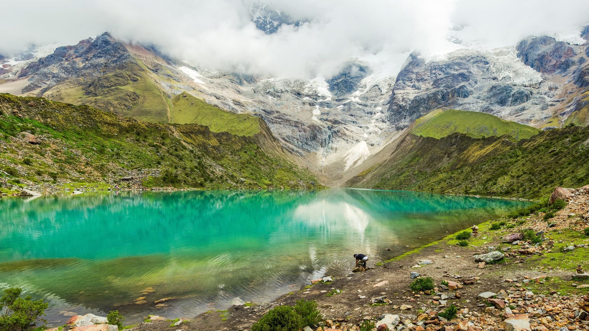 Il lago Humantay, in Perù.