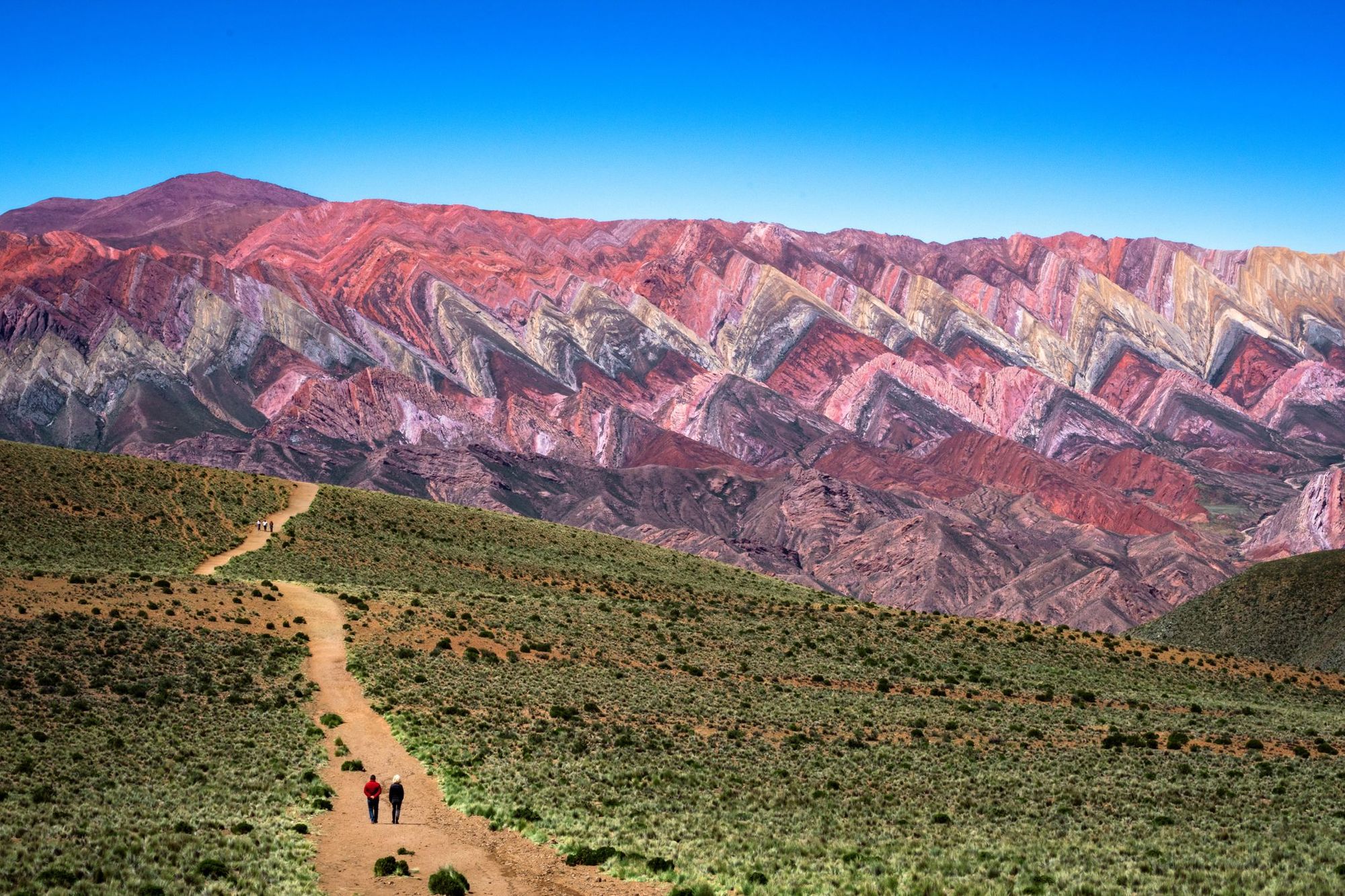 I Monti Hornocal, Argentina.