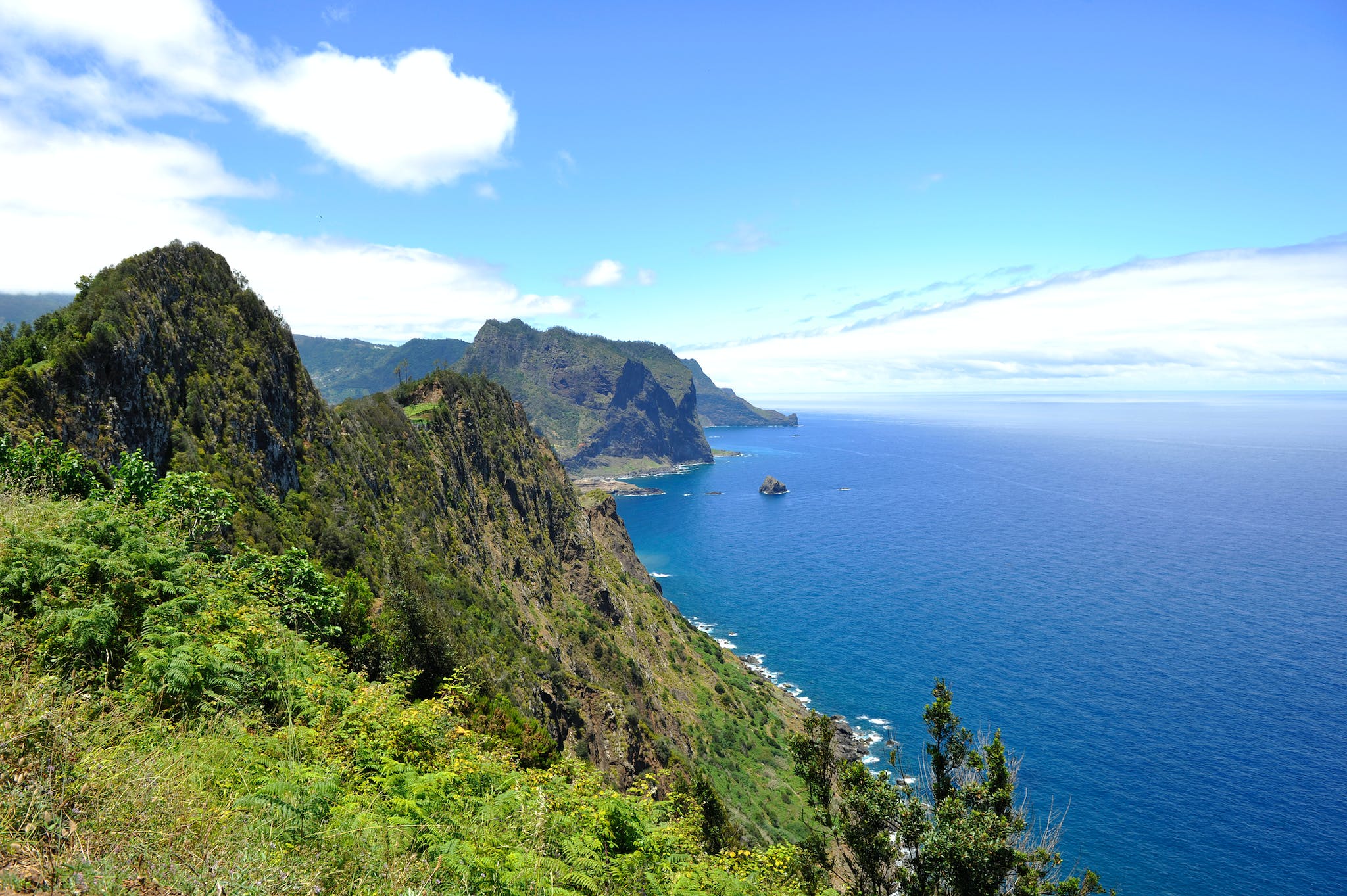 La costa frastagliata di Madeira.