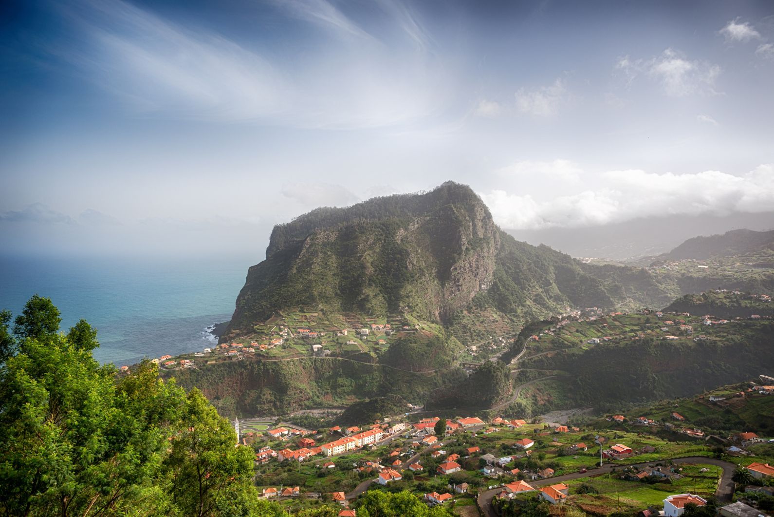Eagle Rock, una montagna dalla cima piatta a Madeira