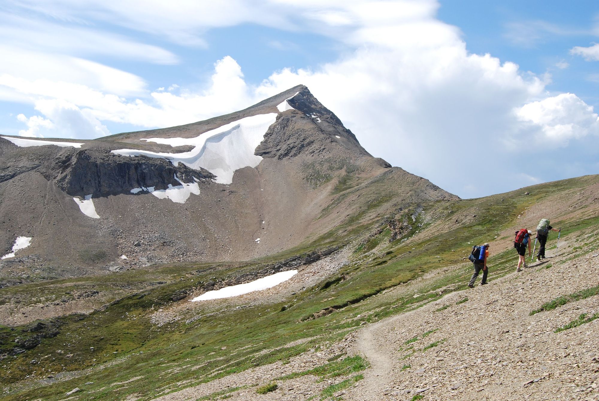 Il monte Curator, visto dallo Skyline Trail. Foto: Michael Lawton / Wikimedia Commons, CC BY-SA 2.0